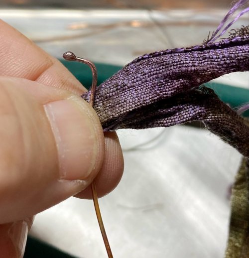 Susan LeGuyader's A Coiled Cold Connection - , Findings & Components, Toggles & Clasps, Earwire & Headpin, Coiling, Coiling Wire, Wire Coiling, ,  cut a piece of wire long enough